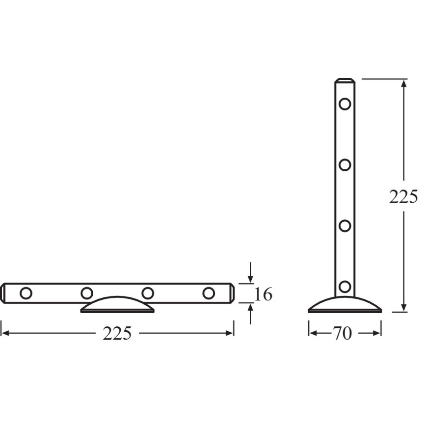 Osram - LED orienteringslampe LEDSTIXX LED/0,6W/3xAAA