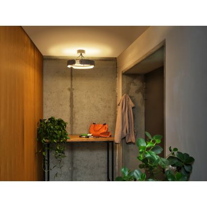 Osram - LED overflademonteret loftlampe DECOR CURVE LED/33W/230V Ø 43 cm grå