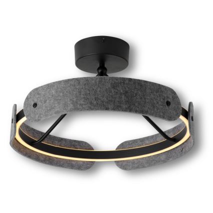 Osram - LED overflademonteret loftlampe DECOR CURVE LED/33W/230V Ø 43 cm grå