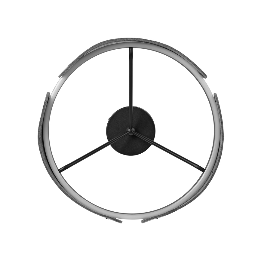 Osram - LED overflademonteret lysekrone DECOR CURVE LED/33W/230V Ø 43 cm antracit