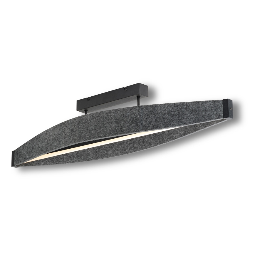 Osram - LED påbygget loftlampe DECOR FLAT LED/23W/230V grå