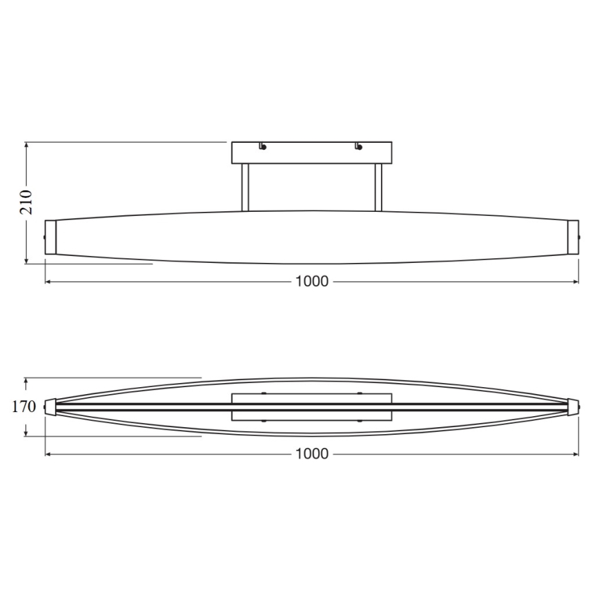 Osram - LED påbygget loftlampe DECOR FLAT LED/23W/230V grå