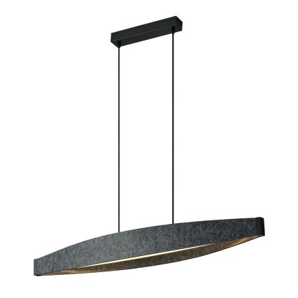 Osram - LED-pendel med wire DECOR FLAT LED/23W/230V, grå