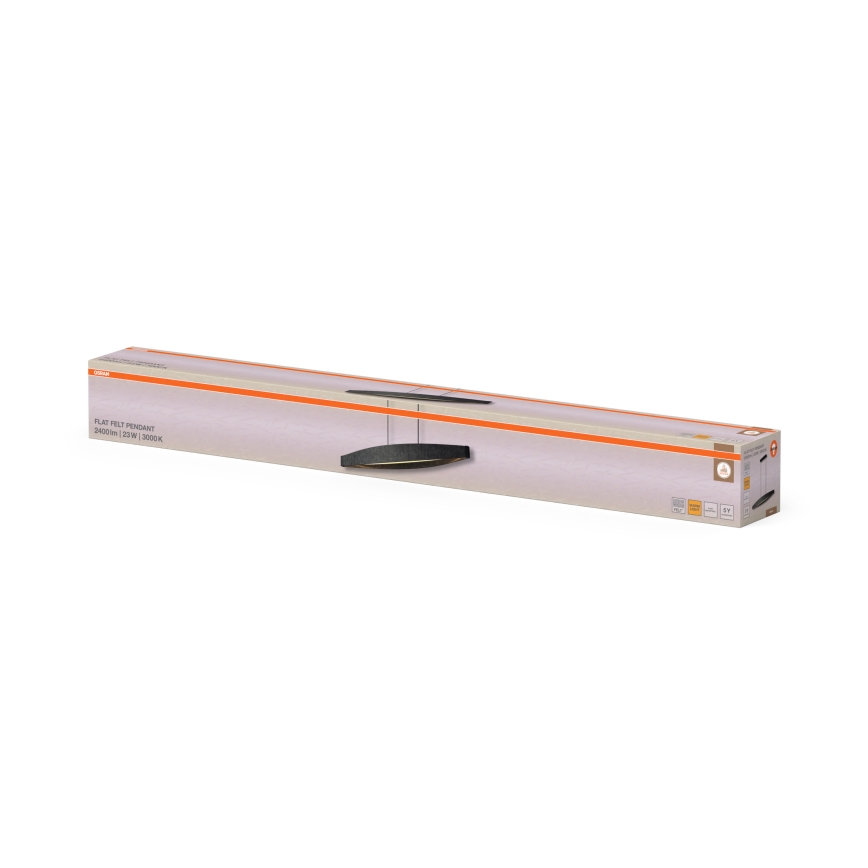 Osram - LED-pendel med wire DECOR FLAT LED/23W/230V, grå