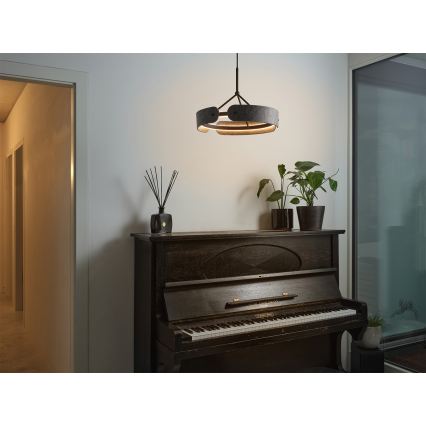 Osram - LED-pendel med wireophæng DECOR CURVE LED/33W/230V, grå