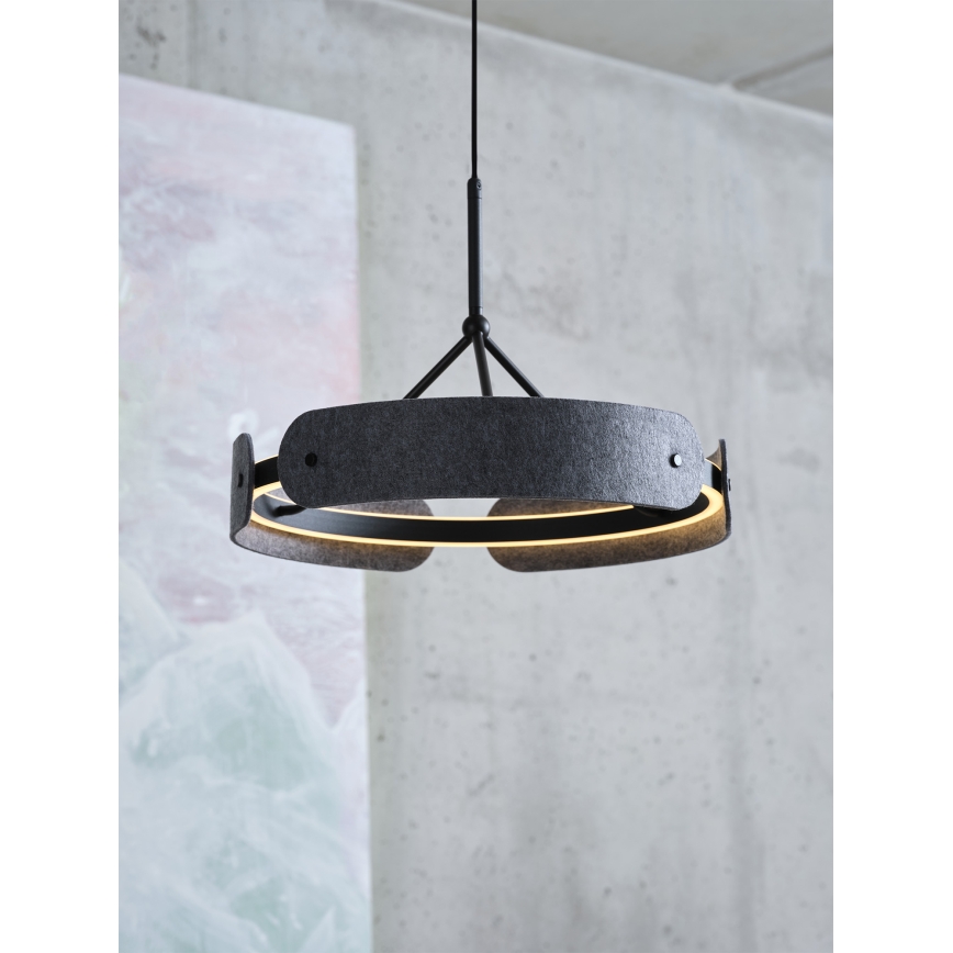 Osram - LED-pendel med wireophæng DECOR CURVE LED/33W/230V, grå