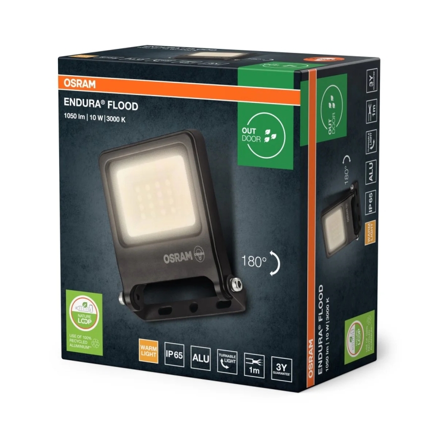 Osram - LED-projektør ENDURA LED/10W/230V 3000K IP65
