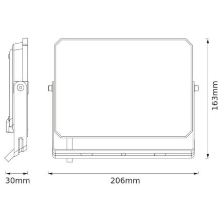 Osram - LED-projektør FLOODLIGHT, 50 W, 230 V, 4000 K, IP65