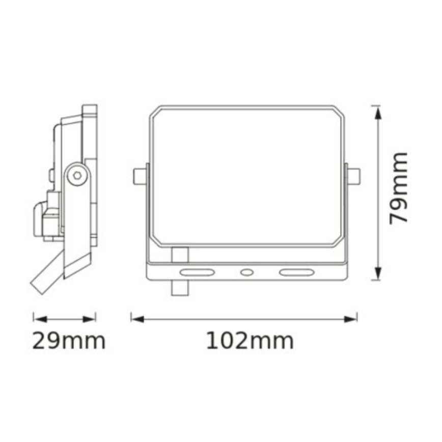 Osram - LED-projektør FLOODLIGHT LED/10W/230V 6500K IP65
