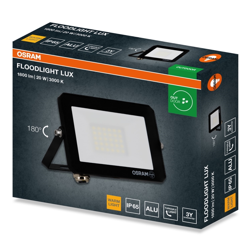 Osram - LED-projektør FLOODLIGHT LED/20W/230V 3000K IP65