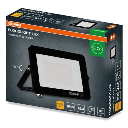 Osram - LED-projektør FLOODLIGHT LED/30W/230V 3000K IP65