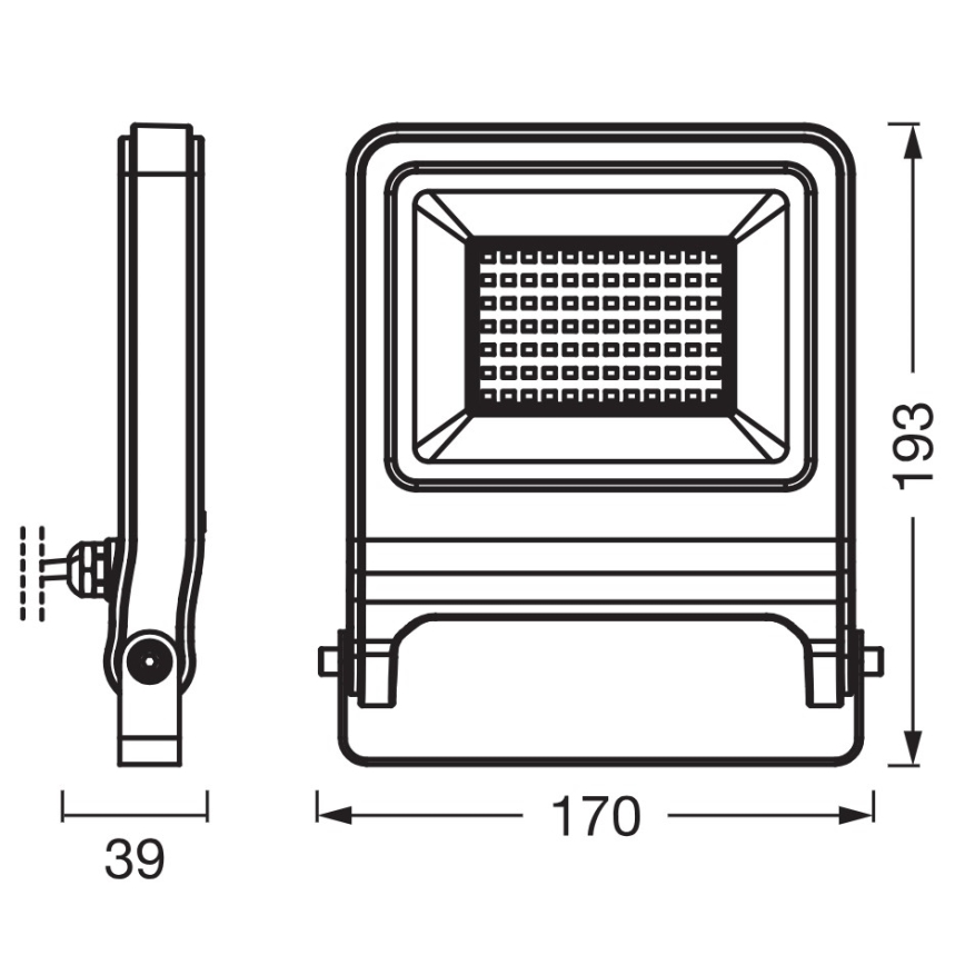 Osram - LED-reflektor ENDURA LED/50W/230V 3000K IP65