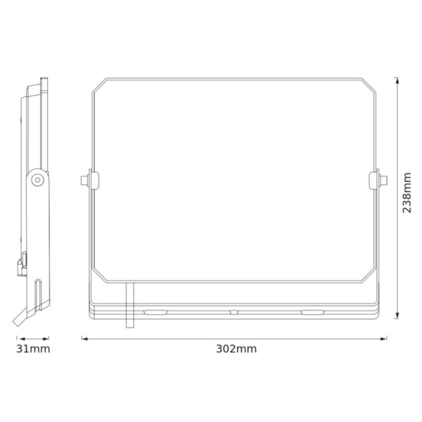 Osram - LED-reflektor FLOODLIGHT LED/100W/230V 6500K IP65