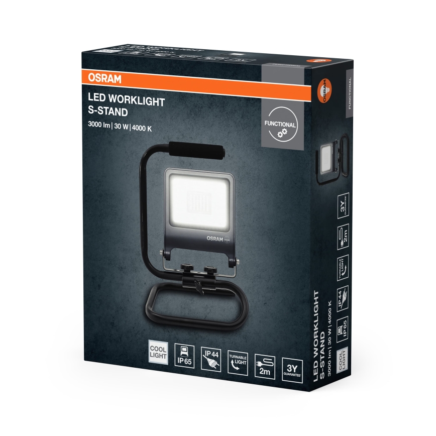 Osram - LED-reflektor med beslag S-STAND LED/30W/230V 4000K IP65 antracit