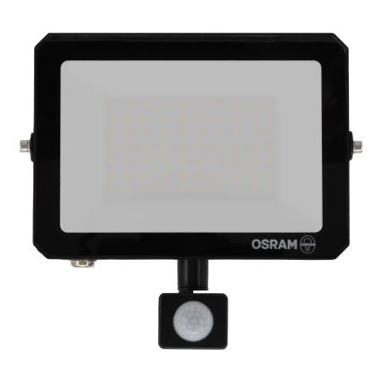 Osram - LED-projektør med bevægelses- og skumringssensor FLOODLIGHT LED/50W/230V 6500K IP65 sort
