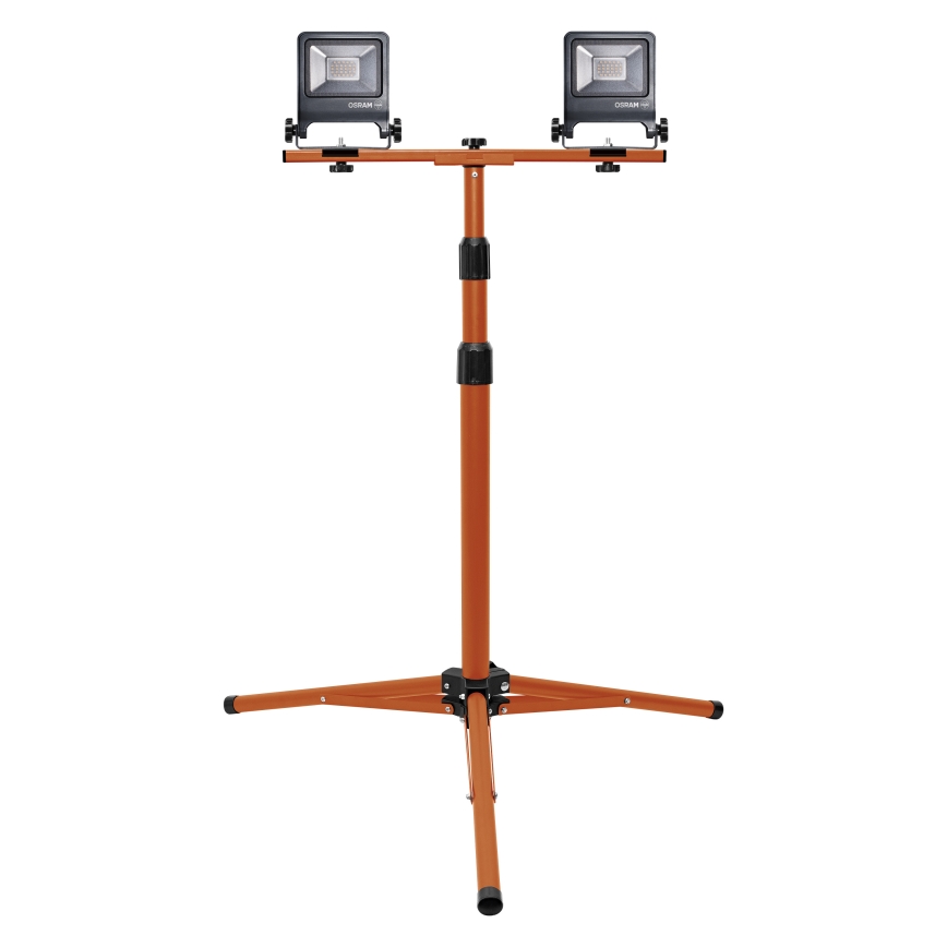 Osram - LED-reflektor med TRIPOD-stativ 2xLED/20W/230V 4000K IP65 orange/antracit