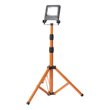 Osram - LED-reflektor med tripod-stativ LED/30W/230V 4000K IP65 orange