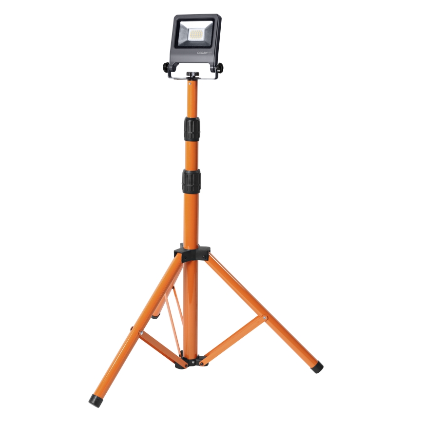 Osram - LED-reflektor med tripodstativ TRIPOD LED/20W/230V 4000K IP65 orange