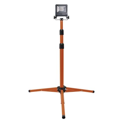 Osram - LED-reflektor med tripodstativ TRIPOD LED/20W/230V 4000K IP65 orange