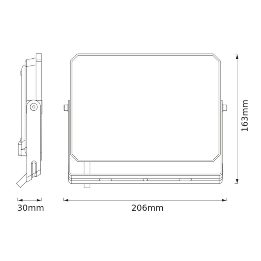 Osram - LED-reflektor projektør LED/50W/230V 3000K IP65