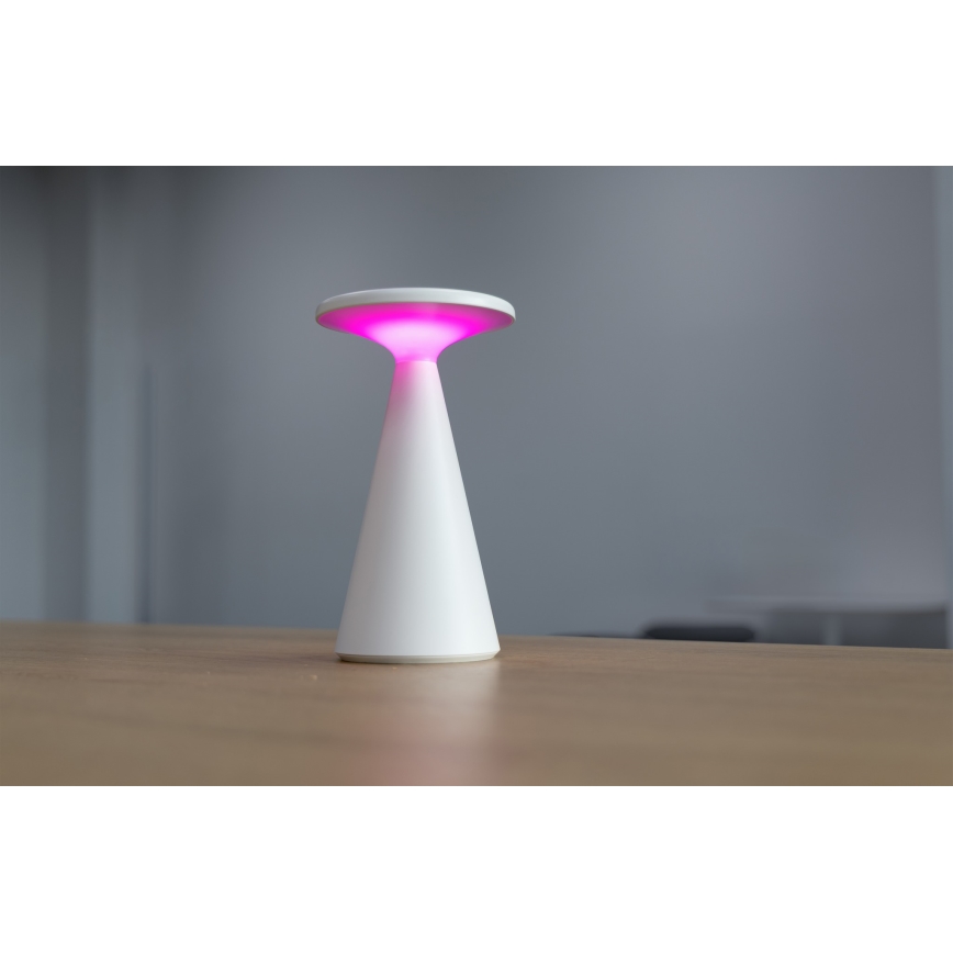 Osram - LED RGB Dæmpbar berøringsbetjent genopladelig udendørs bordlampe SMART+ TWIST LED/1,35W/3,7V 1800 mAh IP44