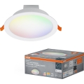 Osram - LED RGB dæmpbar indbygningsdownlight SMART+ DOWNLIGHT LED/12W/230V 3000-6500K Wi-Fi