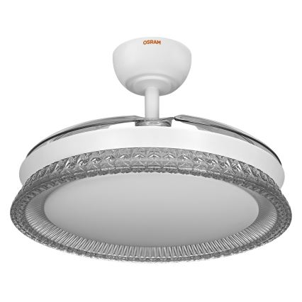 Osram - RGB LED-dæmpbar loftlampe med ventilator CIERZO LED/35W/230V 3000-6500K + fjernbetjening