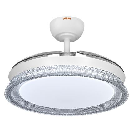Osram - RGB LED-dæmpbar loftlampe med ventilator CIERZO LED/35W/230V 3000-6500K + fjernbetjening