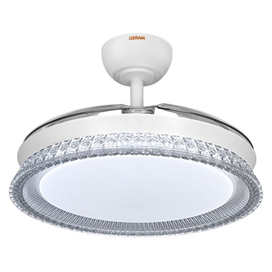 Osram - RGB LED-dæmpbar loftlampe med ventilator CIERZO LED/35W/230V 3000-6500K + fjernbetjening
