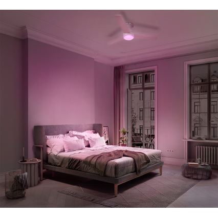 Osram - LED RGB dæmpbar loftventilator NORDES LED/18W/230V 3000-6500K + fjernbetjening