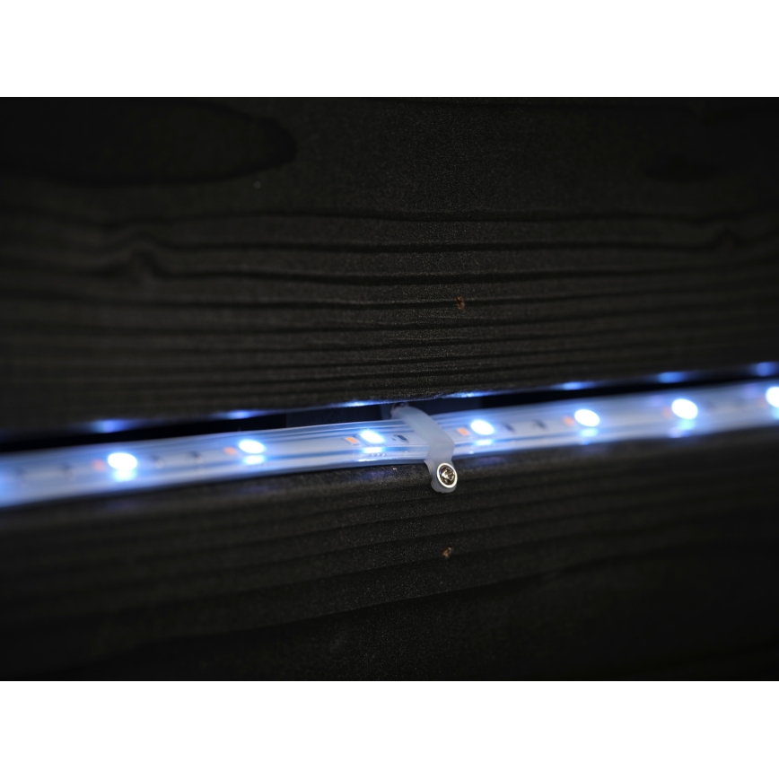 Osram - LED RGBW dæmpbar solcelledrevet LED-bånd FLEX MAGIC 3m LED/1,2W/3,7V 2000 mAh IP44 + fjernbetjening