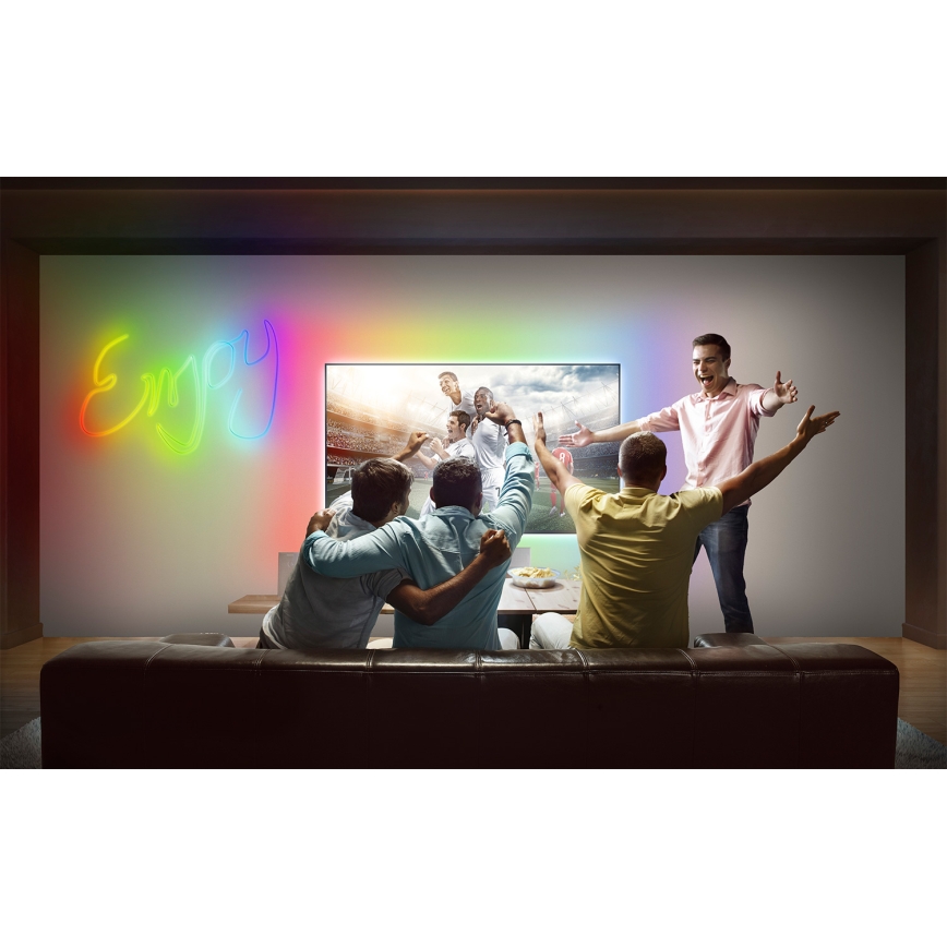 Osram - SMART+ MAGIC RGB LED, dæmpbar udendørs LED-strip 3 m, 15 W, 230 V, IP44, Wi‑Fi + fjernbetjening