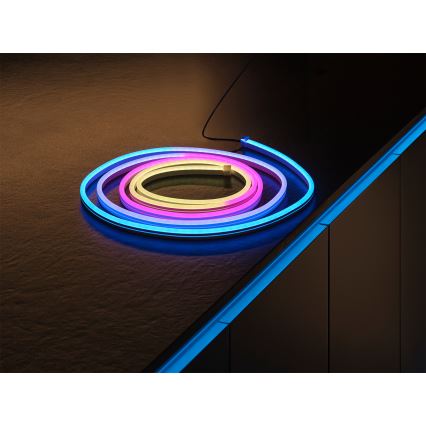 Osram - SMART+ MAGIC RGB LED, dæmpbar udendørs LED-strip 3 m, 15 W, 230 V, IP44, Wi‑Fi + fjernbetjening