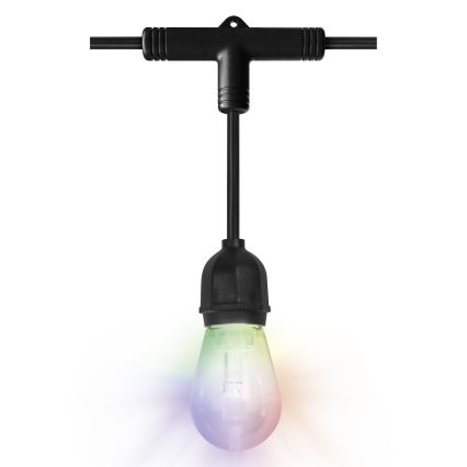 Osram - LED RGB Dæmpbar udendørs lyskæde SMART+ STRING 12xLED/230V 7,47m IP44 Wi-Fi