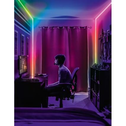Osram - LED RGBW dæmpbar LED-stribe NEON FLEX 2m LED/4W/5V + fjernbetjening