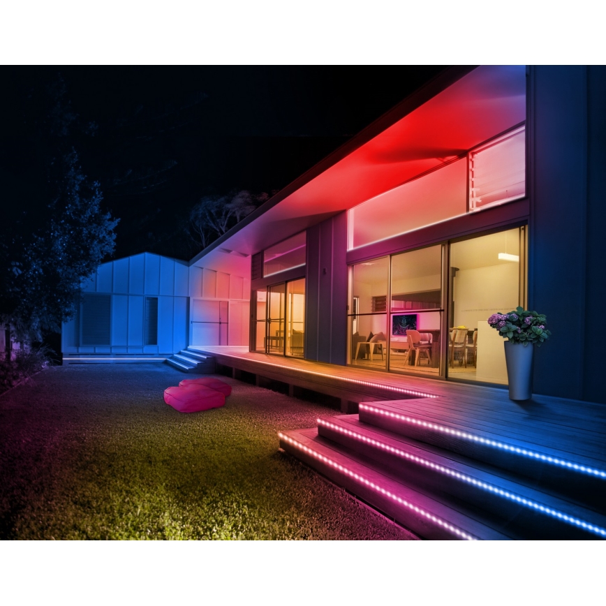 Osram - SMART+ FLEX 3m udendørs dæmpbar LED-strip RGB+TW LED/12,5W/230V 2700-6500K IP44 Wi-Fi