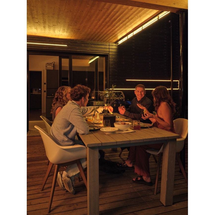 Osram - SMART+ FLEX 3m udendørs dæmpbar LED-strip RGB+TW LED/12,5W/230V 2700-6500K IP44 Wi-Fi