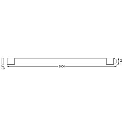 Osram - SMART+ FLEX 3m udendørs dæmpbar LED-strip RGB+TW LED/12,5W/230V 2700-6500K IP44 Wi-Fi