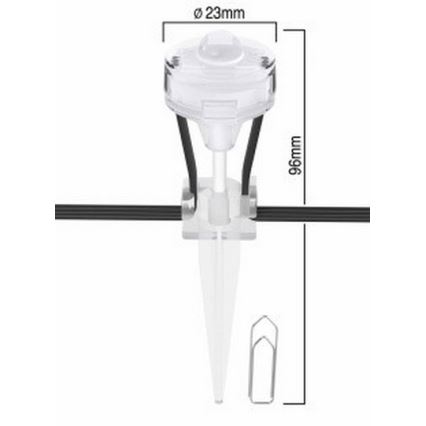 Osram - LED RGB udendørs dekoration NOXLITE 10 m 3xLED/1,5W/230V IP66