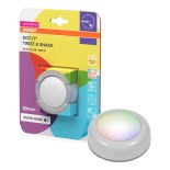 Osram - LED RGBW dæmpbar berøringsbetjent orienteringslys SMART+ DOT-IT LED/0,5W/5V