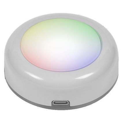 Osram - LED RGBW Berøringsbetjent, dæmpbar orienteringslampe SMART+ DOT-IT LED/0,5W/3,7V 300 mAh