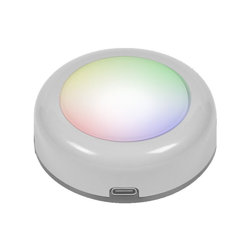 Osram - LED RGBW Berøringsbetjent, dæmpbar orienteringslampe SMART+ DOT-IT LED/0,5W/3,7V 300 mAh