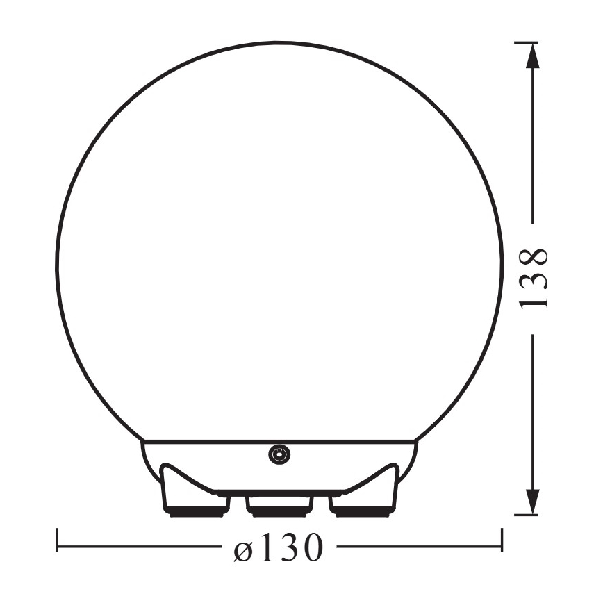 Ledvance - LED RGBW dæmpbar genopladelig bordlampe SMART+ MAGIC LED/2,5W/5V 2200-6500K Wi-Fi hvid