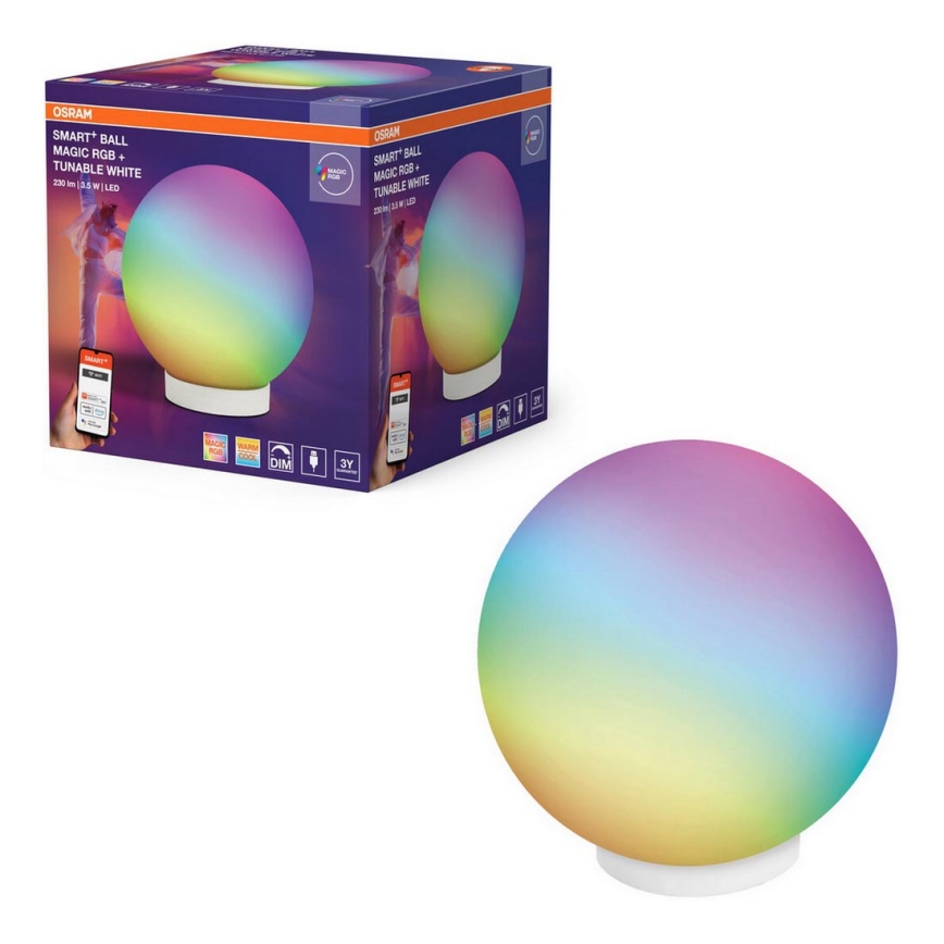 Osram - LED RGBW dæmpbar bordlampe SMART+ MAGIC LED/3,5W/5V 2200-6500K Wi-Fi