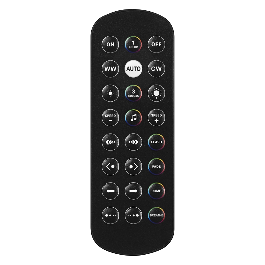 Osram - LED RGBW Dæmpbar bordlampe SMART+ MAGIC LED/7,5W/230V 2700-6500K sort Wi-Fi + fjernbetjening