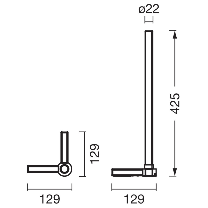 Osram - LED RGBW dæmpbar bordlampe SMART+ MAGIC LED/7,5W/230V 2700-6500K sølv Wi-Fi + fjernbetjening