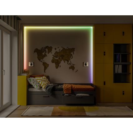 Osram - LED RGBW dæmpbar LED-bånd FLEX 3m LED/10W/230V + fjernbetjening