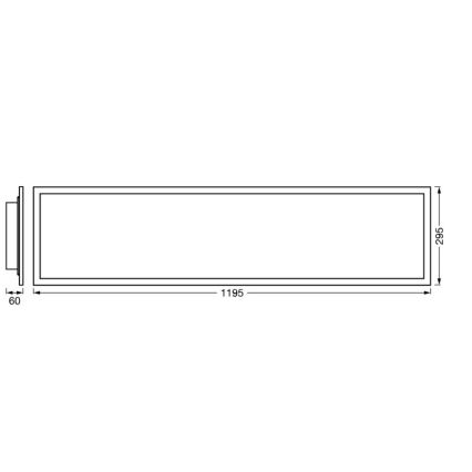 Osram - LED RGBW dæmpbar loftlampe SMART+ MAGIC LED/36W/230V 2700-6500K Wi-Fi + fjernbetjening
