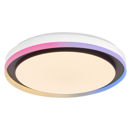 Osram - LED RGBW dæmpbar loftlampe SMART+ MAGIC LED/38W/230V Ø 49 cm sort 2700-6500K Wi-Fi