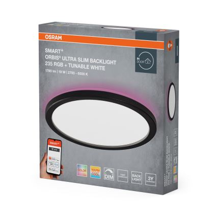 Osram - LED RGBW Dæmpbar loftlampe SMART+ ORBIS LED/19W/230V Ø 23,5 cm 2700-6500K Wi-Fi